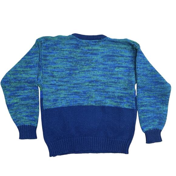 Plaid Sweater 3D Sheep Women Size S Vintage Crew Neck Knit Pullover Grandma Core - Picture 4 of 7